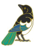 Magpie (pin badge)